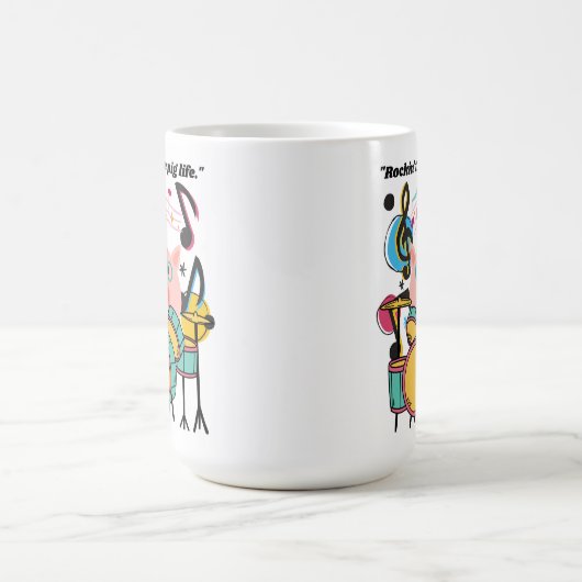 Het leven van het varken koffiemok (Center)