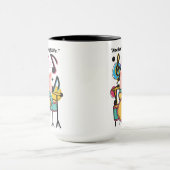 Het leven van het varken mok (Midden)