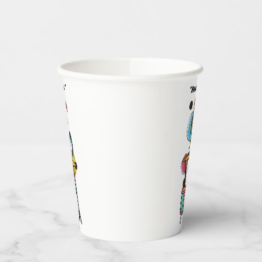 Het leven van het varken papieren bekers (Links)