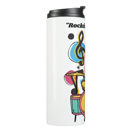 Het leven van het varken thermosbeker (Gedraaid links)