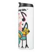 Het leven van het varken thermosbeker (Geroteerd rechts)