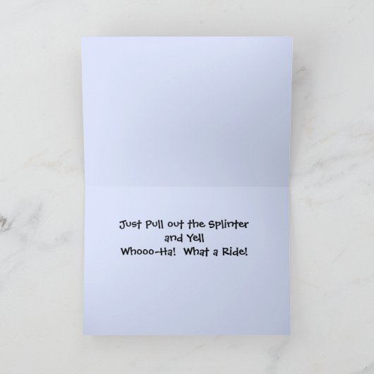 Het leven van het Wenskaart Riley-Ree Kaart (Binnen)