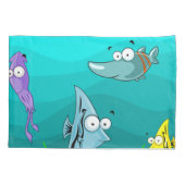 Het Leven van het zee onder het Zee Persoonlijk Kussensloop (Achterkant)