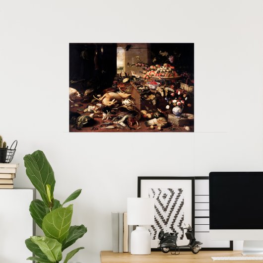 Het leven van Jan van Kessel en Elder Poster (Thuiskantoor)