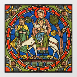 Het Leven van Jezus Christus De Heilige Familie Ch Raamsticker