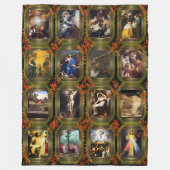 Het leven van Jezus Christus Fleece Deken (Voorkant)