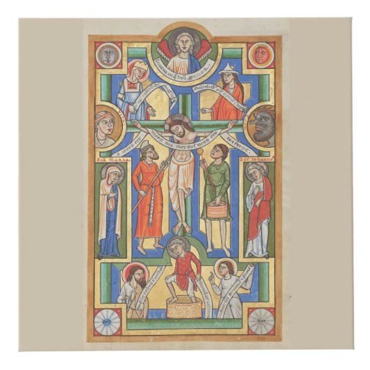 Het leven van Jezus Christus Middeleeuwse kunst Kubus (Rechts)