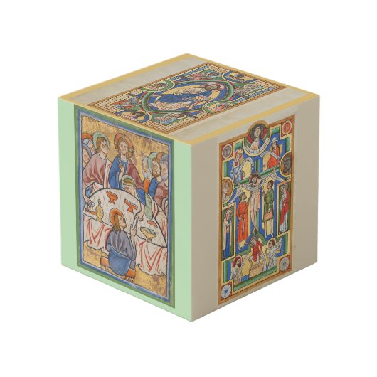 Het leven van Jezus Christus Middeleeuwse kunst Kubus (Voorkant hoekig)