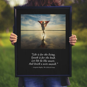 Het leven van Langston Hughes Poster