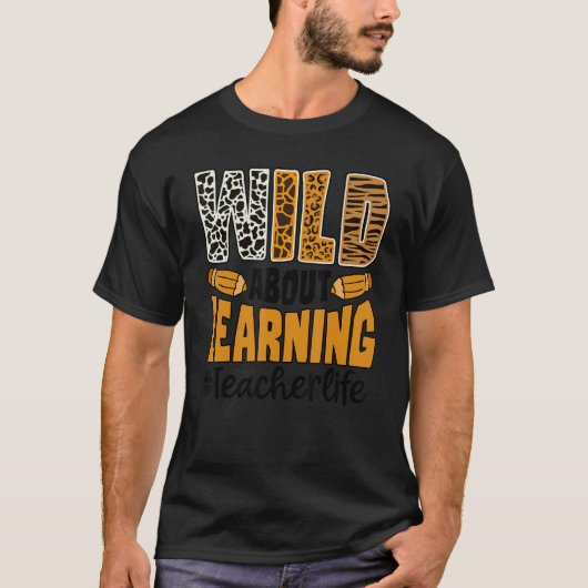 Het leven van leraren naar school t-shirt (Voorkant)