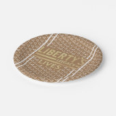 Het leven van Liberty. Papieren Bordje (Gekanteld)