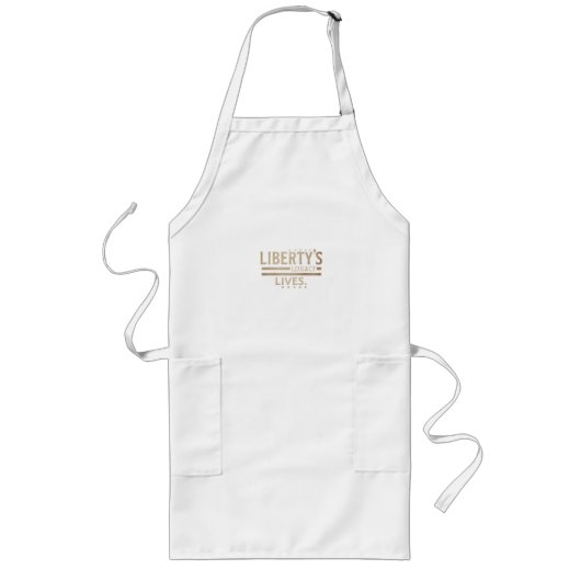 Het leven van Liberty. Schort (Voorkant)