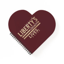 Het leven van Liberty. Spiralen notitieboek