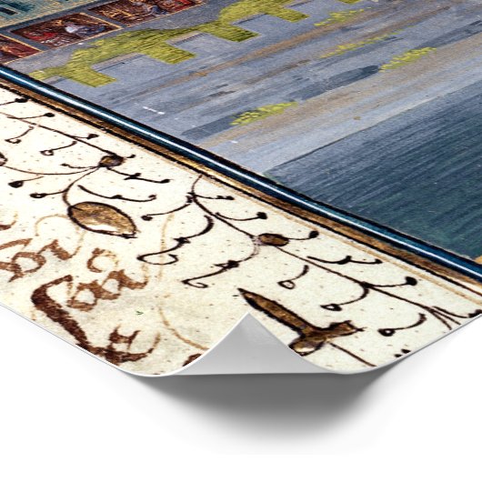 Het leven van Louis II "De Stammerer" Poster (Hoek)