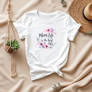 Het leven van mama is het beste leven Beste Moed T-shirt