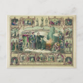 Het leven van Martin Luther & Heroes van de Hervor Briefkaart (Voorkant)