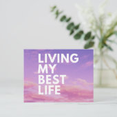 Het leven van mijn beste Briefkaart van het Leven  (Staand voorkant)