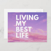 Het leven van mijn beste Briefkaart van het Leven  (Voorkant / Achterkant)