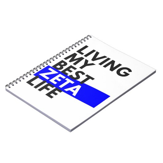 Het leven van mijn beste Zeta-leven - Cute Notitie Notitieboek (Linkerzijde)