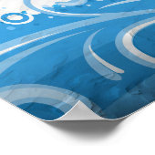 "Het leven van mijn dromen" Motivatiebevestiging Poster (Hoek)