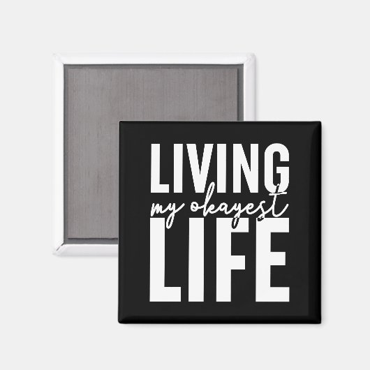 Het leven van mijn Okayest Magneet (Voorkant / Achterkant)