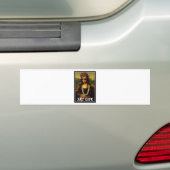 Het Leven van Mona Lisa Thug Life Art Bumpersticker (Op auto)
