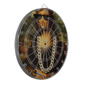 Het Leven van Mona Lisa Thug Life Art Dartbord (Voorkant Links)