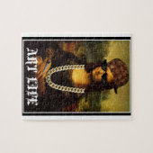 Het Leven van Mona Lisa Thug Life Art Legpuzzel (Horizontaal)