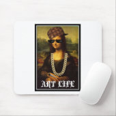 Het Leven van Mona Lisa Thug Life Art Muismat (Met muis)