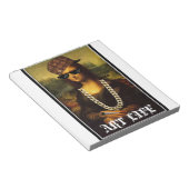 Het Leven van Mona Lisa Thug Life Art Notitieblok (Schuin)