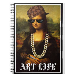 Het Leven van Mona Lisa Thug Life Art Notitieboek