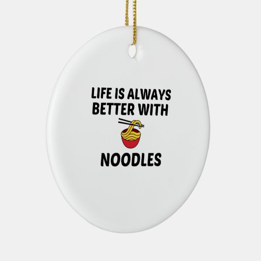 HET LEVEN VAN NOODEN IS BETER KERAMISCH ORNAMENT (Rechts)