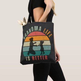 Het leven van oma is beter tote bag