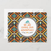 Het leven van ons avontuur briefkaart (Voorkant / Achterkant)