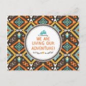 Het leven van ons avontuur briefkaart (Voorkant)