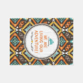 Het leven van ons avontuur fleece deken (Voorkant (Horizontaal))