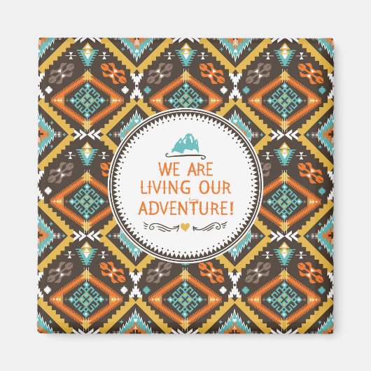 Het leven van ons avontuur magneet (Voorkant)