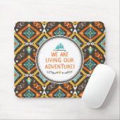 Het leven van ons avontuur muismat (Met muis)