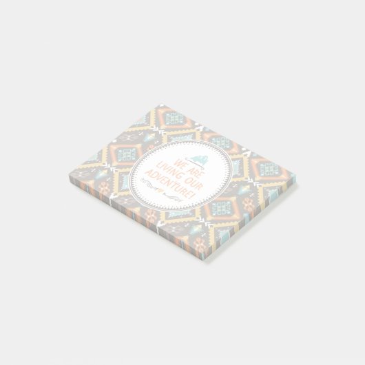 Het leven van ons avontuur post-it® notes (Schuin)