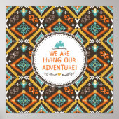 Het leven van ons avontuur poster (Voorkant)