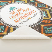 Het leven van ons avontuur sherpa deken (3/4)