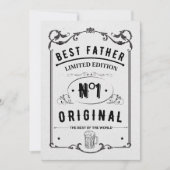 Het leven van papa, het beste leven kaart (Voorkant)