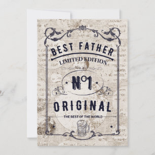 Het leven van papa, het beste leven kaart