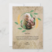 Het leven van papa, het beste leven kaart (Achterkant)