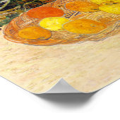 Het leven van Sinaasappels en Lemons met blauwe ha Poster (Hoek)