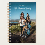 Het leven van uw familie Voeg naam & familie foto Planner (Voorkant)