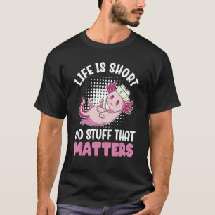 Het leven van vrijwilligers is kort om dingen te d t-shirt