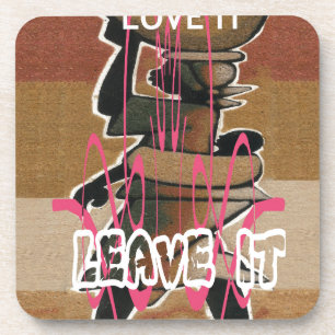 Het leven van vrouwen en kinderen is niet eerlijk, bier onderzetter