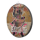 Het leven van vrouwen en kinderen is niet eerlijk, dartbord (Voorkant Rechts)