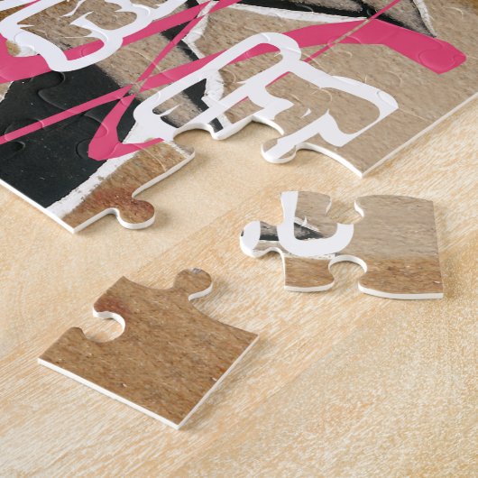 Het leven van vrouwen en kinderen is niet eerlijk, legpuzzel (Zijkant)